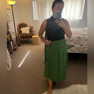 Strawberry print Skirt by Anthropology